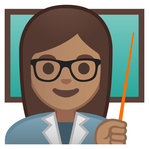 Woman Teacher: Medium Skin Tone, the previous design