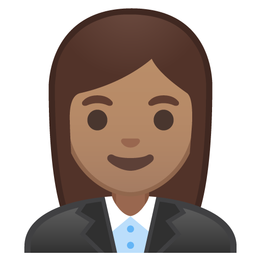 Woman Office Worker: Medium Skin Tone, the previous design
