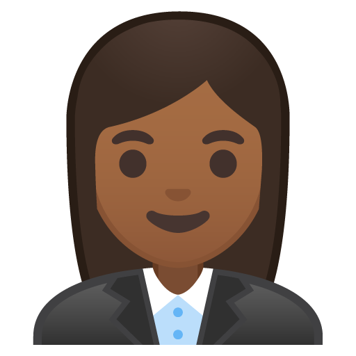 Woman Office Worker: Medium-Dark Skin Tone, the previous design