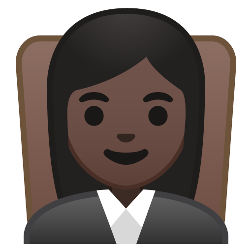 Woman Judge: Dark Skin Tone, the previous design