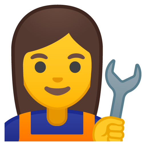 Woman Mechanic, the previous design