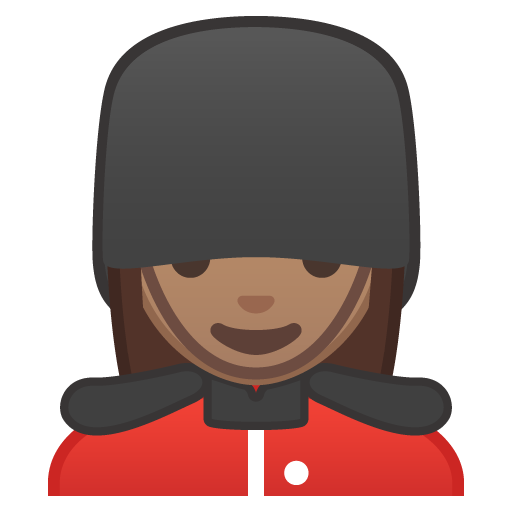 Woman Guard: Medium Skin Tone, the design in this release