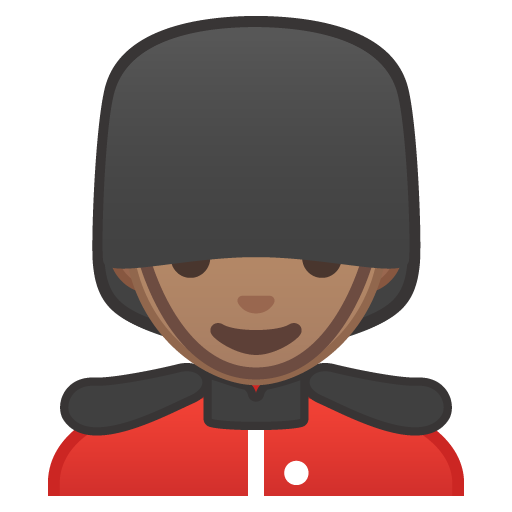 Man Guard: Medium Skin Tone, the design in this release