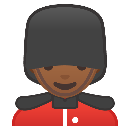 Guard: Medium-Dark Skin Tone, the previous design