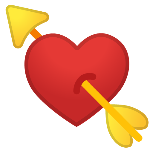 Heart with Arrow, the previous design