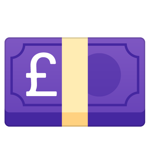 Pound Banknote as drawn by Google in Android 9.0