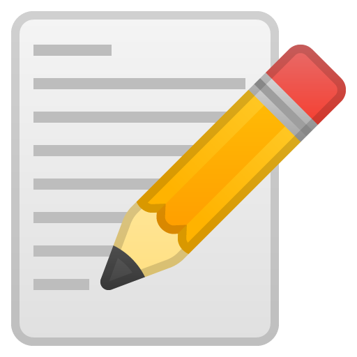 Memo as drawn by Google in Android 9.0