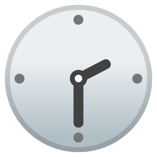 Two-Thirty as drawn by Google in Android 9.0
