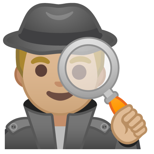 Detective: Medium-Light Skin Tone, the previous design