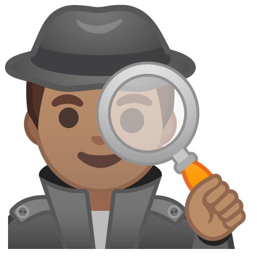 Detective: Medium Skin Tone, the previous design