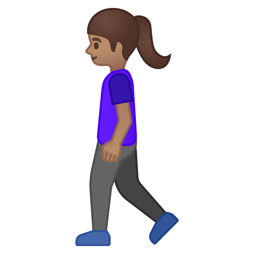 Woman Walking: Medium Skin Tone, the previous design