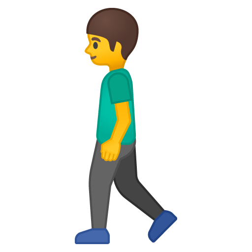 Person Walking, the previous design