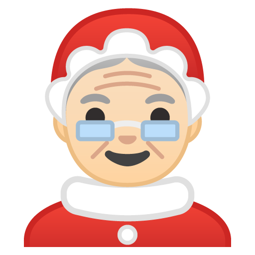 Mrs. Claus: Light Skin Tone, the previous design