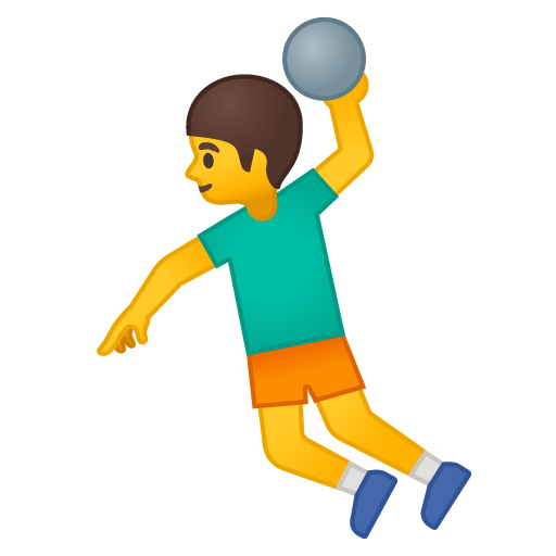 Person Playing Handball, the previous design