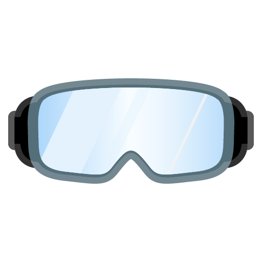 Goggles as drawn by Google in Android 9.0