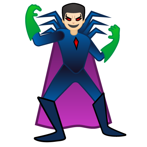 Supervillain: Light Skin Tone, the design in this release
