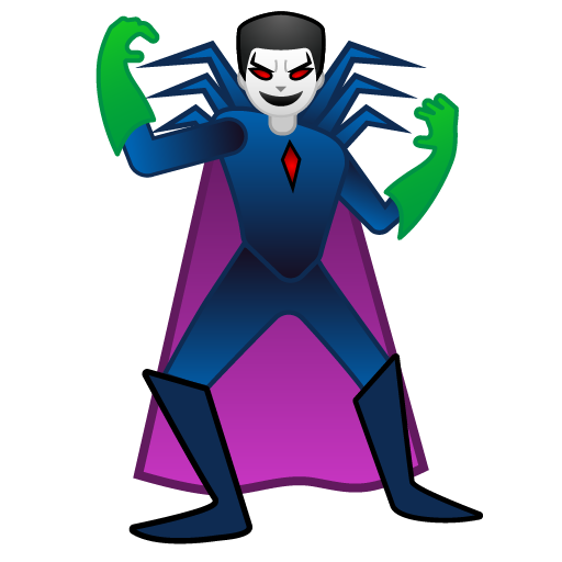 Man Supervillain, the design in this release
