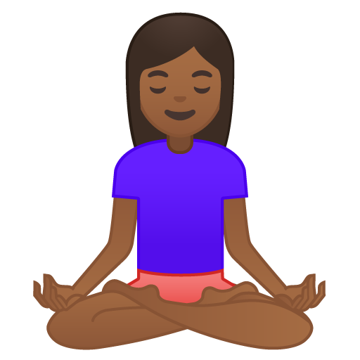 Woman in Lotus Position: Medium-Dark Skin Tone, the previous design