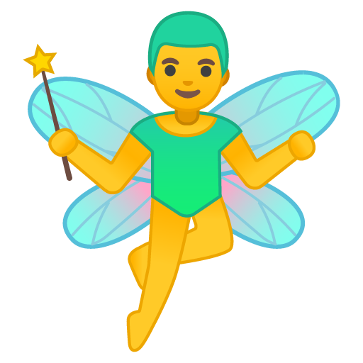 Man Fairy, the previous design