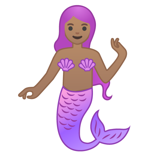 Merperson: Medium Skin Tone, the previous design