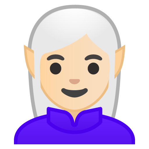 Woman Elf: Light Skin Tone, the previous design
