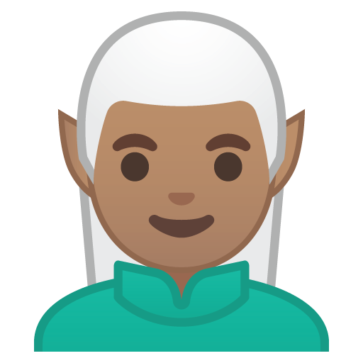 Man Elf: Medium Skin Tone, the previous design