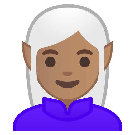 Elf: Medium Skin Tone, the previous design
