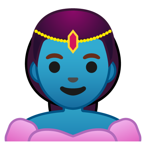 Woman Genie, the previous design
