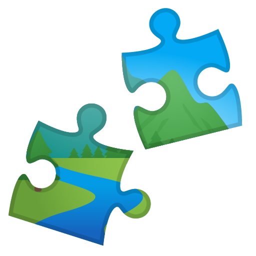 Puzzle Piece as drawn by Google in Android 9.0