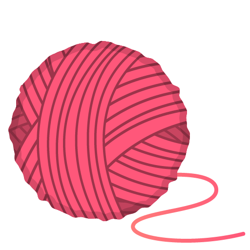 Yarn as drawn by Google in Android 9.0