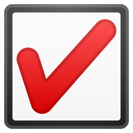 Check Box with Check, the previous design