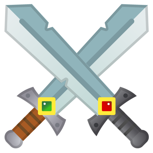 Crossed Swords, the design in this release