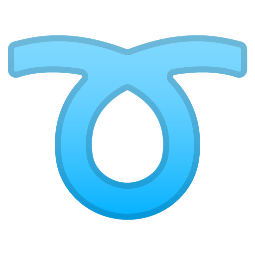 Curly Loop as drawn by Google in Android 9.0