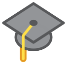 Graduation Cap as drawn by HTC in Sense 7