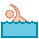 Person Swimming as drawn by HTC in Sense 7