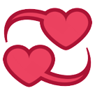 Revolving Hearts as drawn by HTC in Sense 7
