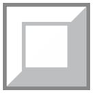 زر مربع أبيض as drawn by HTC in Sense 7