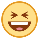 Grinning Squinting Face, the design in this release