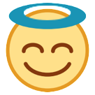 Smiling Face with Halo, the design in this release