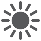 Sun as drawn by HTC in Sense 7