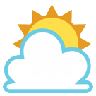 Sun Behind Cloud as drawn by HTC in Sense 7