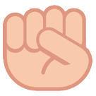 Raised Fist, the design in this release