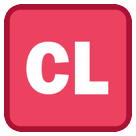 CLマーク as rendered by HTC