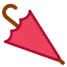 closed umbrella as rendered by HTC