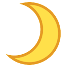 crescent moon as rendered by HTC