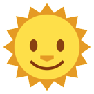 sun with face as rendered by HTC
