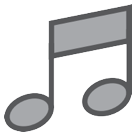 nota musicale as rendered by HTC