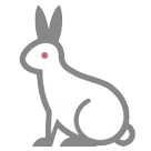 Rabbit as drawn by HTC in Sense 8