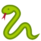 Snake as drawn by HTC in Sense 8