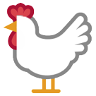 Rooster as drawn by HTC in Sense 8